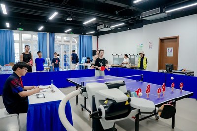 科技賦能全民健身，智慧賽事點(diǎn)亮社區(qū)——上海市智能乒乓球賽真新站活力開賽
